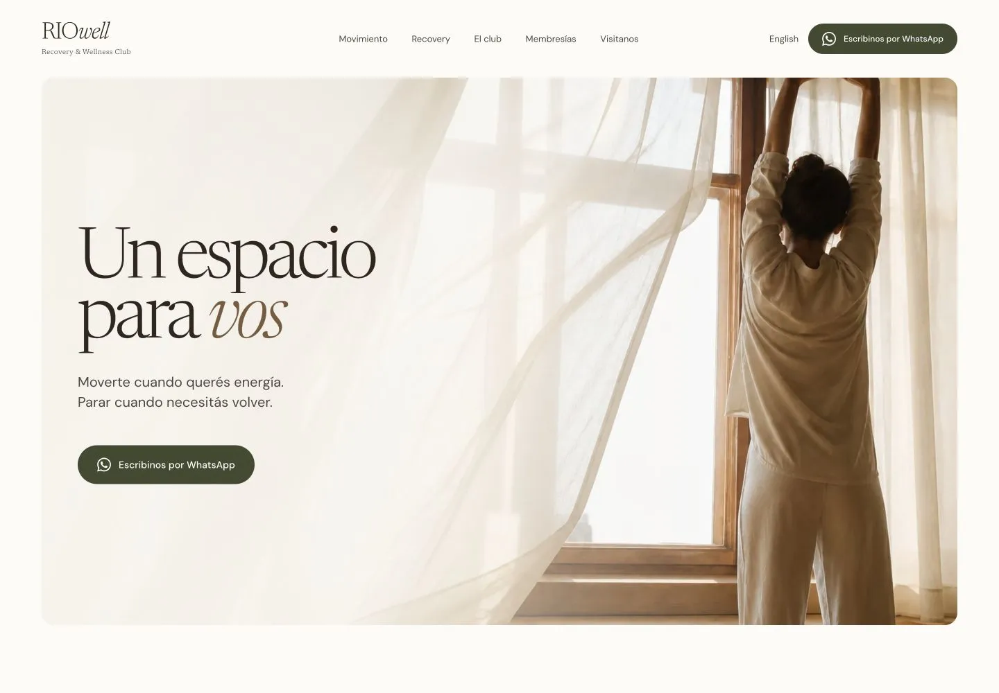 A Spanish-First Website for RIOwell project visual